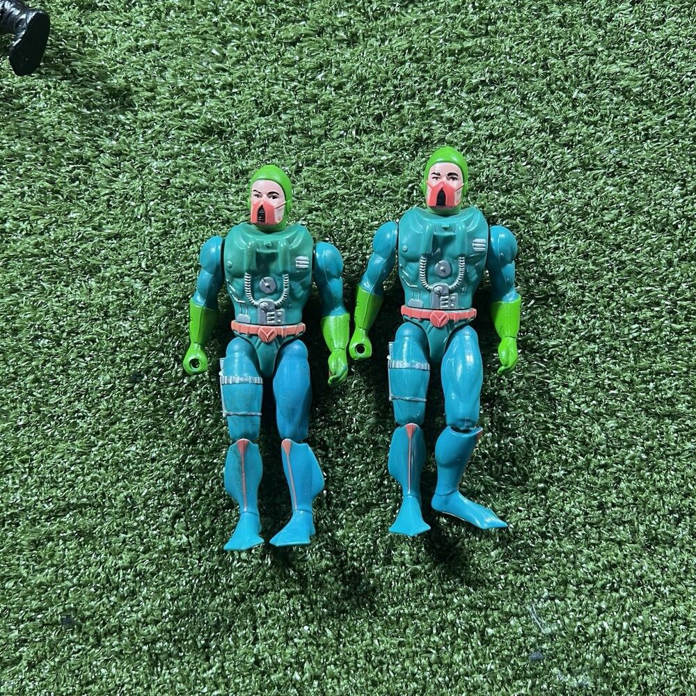 Lot Of 2 Adventures He-Man HYDRON Figure 1988 Malaysia loose